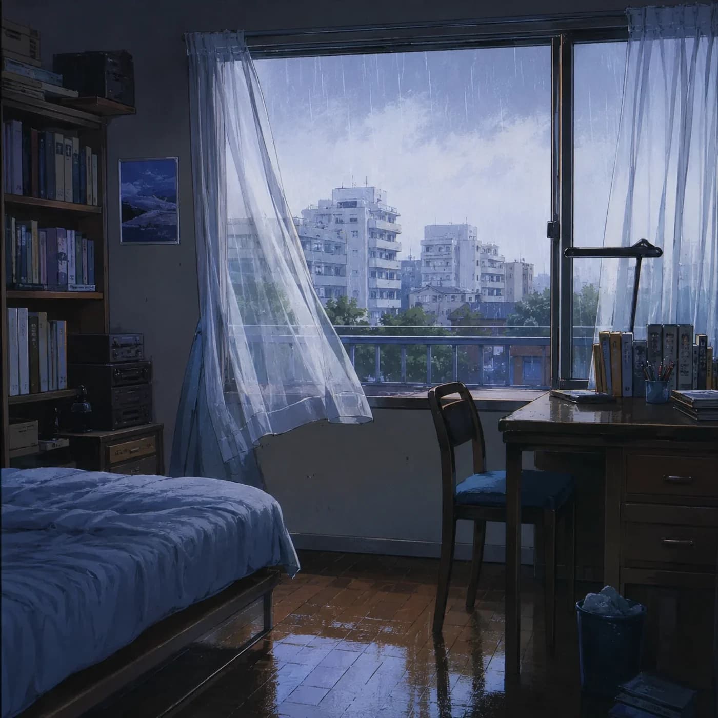 90s Anime Backgrounds visual reference system